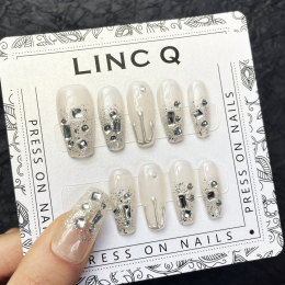 Linc Q Press on Nails Tips #01 Short 00001