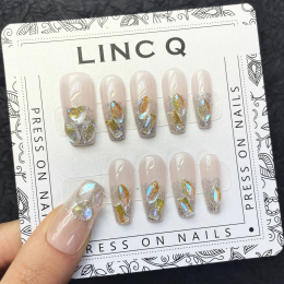 Linc Q Press on Nails Tips #10 Short 00010