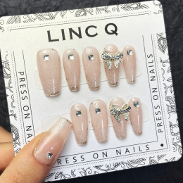 Linc Q Press on Nails Tips #90 Short 00090