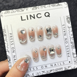 Linc Q Press on Nails Tips #96 Short 00096