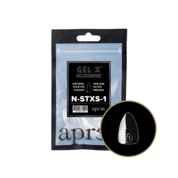 Apres Gel-X Tips Natural Stiletto X-Short Refill NSTXS1