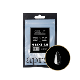 Apres Gel-X Tips Natural Stiletto X-Short Refill NSTXS4.5