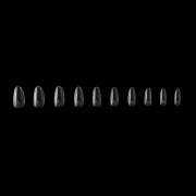 Apres Gel-X&trade; French Manicure Tips Natural Round Med 11105