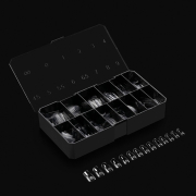 Apres Gel-X Soft Gel Tips Sculpted Square Medium 280Pcs41203