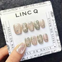Linc Q Press on Nails Tips #1203 Short 01203