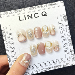 Linc Q Press on Nails Tips #1344 Short 01344