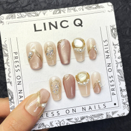 Linc Q Press on Nails Tips #1353 Short 01353
