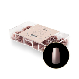 Apres Gel-X Mia Neutrals Natural Coffin Short 150PC 40031
