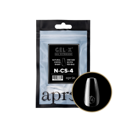 Apres Gel-X Tips Natural Coffin Short Refill Bag NCS4 40743