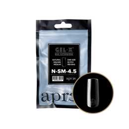 Apres Gel-X Individual Tips Natural Square Medium NSM4.5