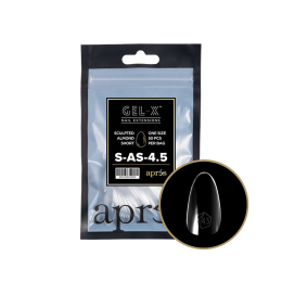 Apres Gel-X Tips Sculpted Almond Short Refill SAS4.5 40902