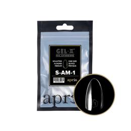 Apres Gel-X Tips Sculpted Almond Medium Refill SAM1 40912