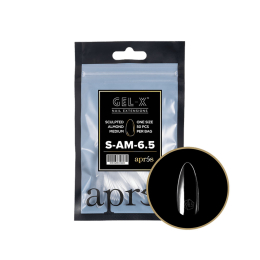 Apres Gel-X Tips Sculpted Almond Medium Refill SAM6.5 40920