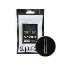 Apres Gel-X Tips Sculpted Coffin XX-Long S-CXXL-5 41611