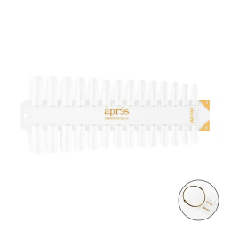 Apres Gel-X Tip Swatch Natural/Sculpted Square Long 43116