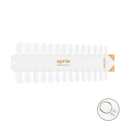 Apres Gel-X Tip Swatch Natural/Sculpted Stiletto Long