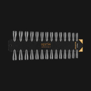 Apres Gel-X Tip Swatch Natural/Sculpted Stiletto Long