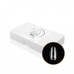 Apres Gel-X&trade; French Manicure Tips Natural Round Short 73349