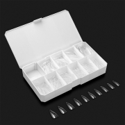 Apres Gel-X&trade; French Manicure Tips Sculpted Stiletto L 73370