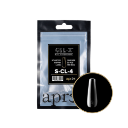 Apres Gel-X Individual Tips Sculpted Coffin Long 50PK SCL4