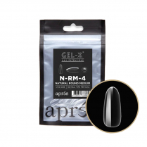 Apres Gel-X Tips Natural Round Medium 50PK NRM4/37769