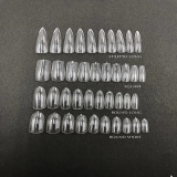 Apres Gel-X Individual Tips Natural Square Medium 50PK NSM5