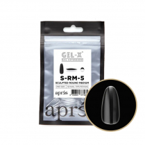 Apres Gel-X Individual Tips Sculpted Round Medium 50PK SRM5