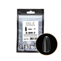 Apres Gel-X Individual Tips Sculpted Round Medium 50PK SRM7