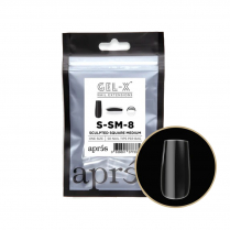 Apres Gel-X Individual Tips Sculpted Square Medium 50PK SSM8