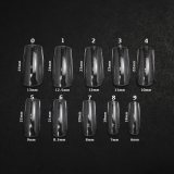 Apres Gel-X Individual Tips Sculpted Square Medium 50PK SSM8