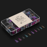 Apres Gel-X Tips V/C Natural Stiletto Long 500Pcs YO-V-NSTL