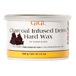 Gigi Hard Wax 13 oz - Charcoal Detox 0286