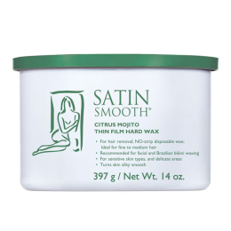 Satin Smooth Citrus Mojito Thin Film Hard Wax 14 oz 814147