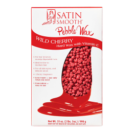 Satin Smooth Pebble Hard Wax Wild Cherry 35 oz  814201/32240