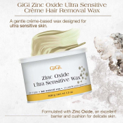 Gigi Zinc Oxide Ultra Sensitive Wax 13 fl oz/ 368 g 0804