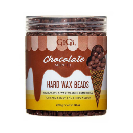 Gigi Hard Wax Beads Chocolate Scented 283 g/10 fl oz 91647