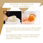 Gigi Hard Wax Beads Vanilla Scented 283 g/10 fl oz 91648