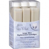 Satin Smooth Large Wax 3PK  2.8 oz/80g Catridges- Zinc Oxide