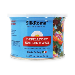 SilkRoma Depilatory Wax 14 oz Azulene DWA14 26368