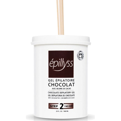 Epillyss Chocolate Lukewarm Wax St./Gel Tuxture 20oz ELB1013