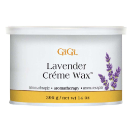 Gigi Lavender Creme Wax 14 oz / 396 g  0870