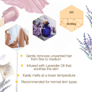 Gigi Lavender Creme Wax 14 oz / 396 g  0870