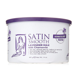 Satin Smooth Lavender Wax W/Chamomile 14 oz 814145/ 27940