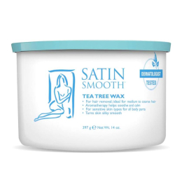 Satin Smooth Tea Tree Wax 14 oz. SSW14TTG / 27948