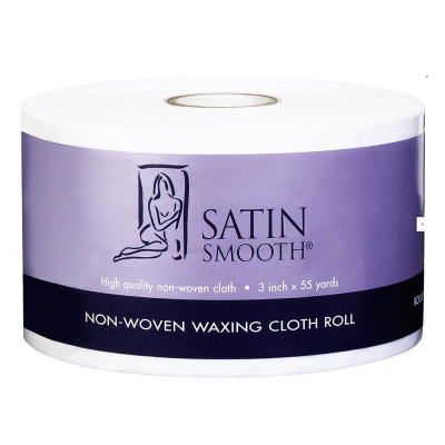 Satin Smooth Non-Woven Waxing Cloth Roll 3"x55 Yards 14189