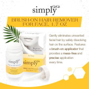 GiGi Simply Brush-on Hair Remover For Face 1.7 fl oz 03060
