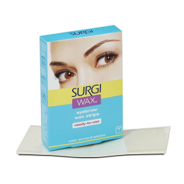 Surgi Wax Eyebrow Wax Strips Ready-To Use 28PC 82500