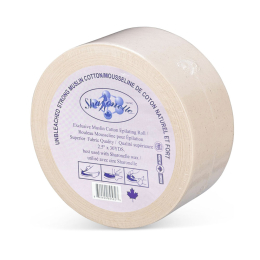 Sharonelle Unbleached Muslin Cotton Wax Strip 2.5"x30Yds