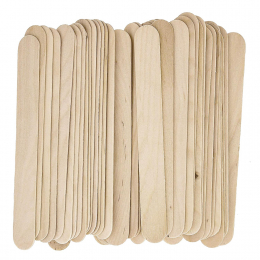 Silver Star Wooden Waxing Spatula 150MM 500PCS FH MB1