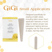 Gigi Small Applicators For Facial Waxing 100PK 0400